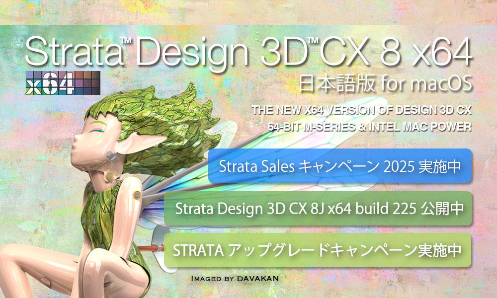 Strata Design 3D CX 8j x64 キャンペーン