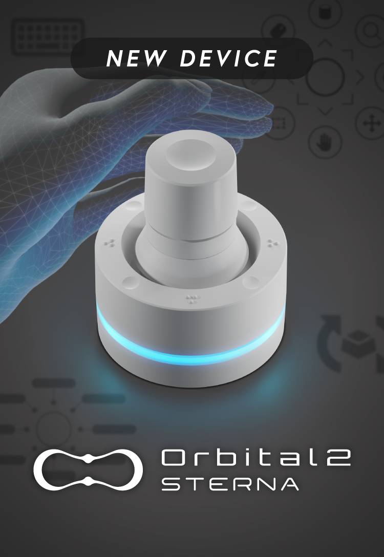 Orbital2 Sterna - クリエイティブ制作をより楽にする 左手デバイス ...